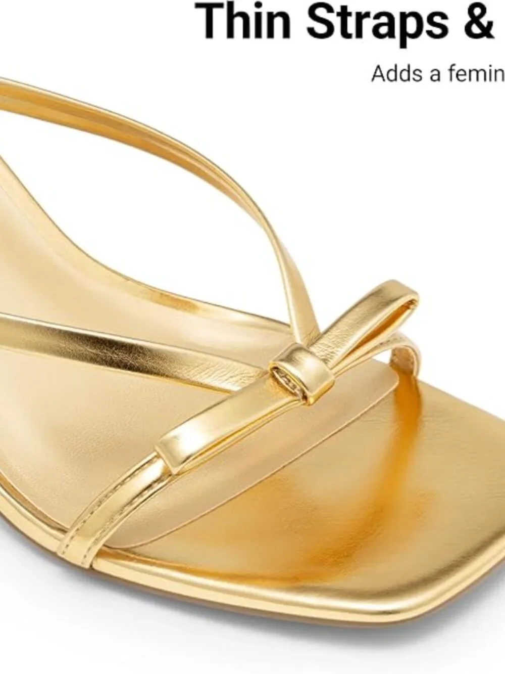 Women’s Comfort Bow Kitten Heel Sandals